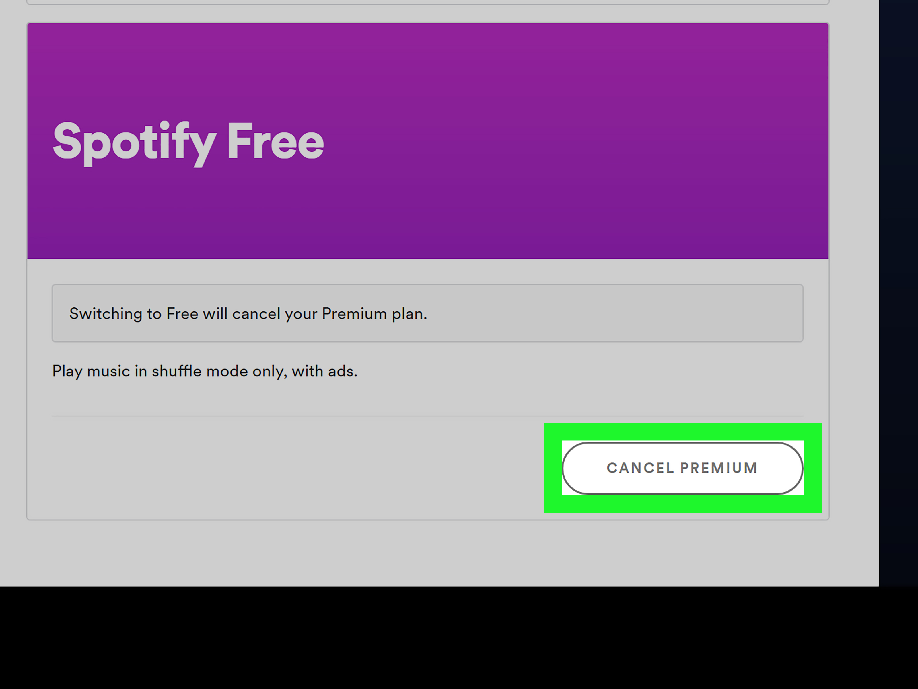 Free trial of spotify unlimited access