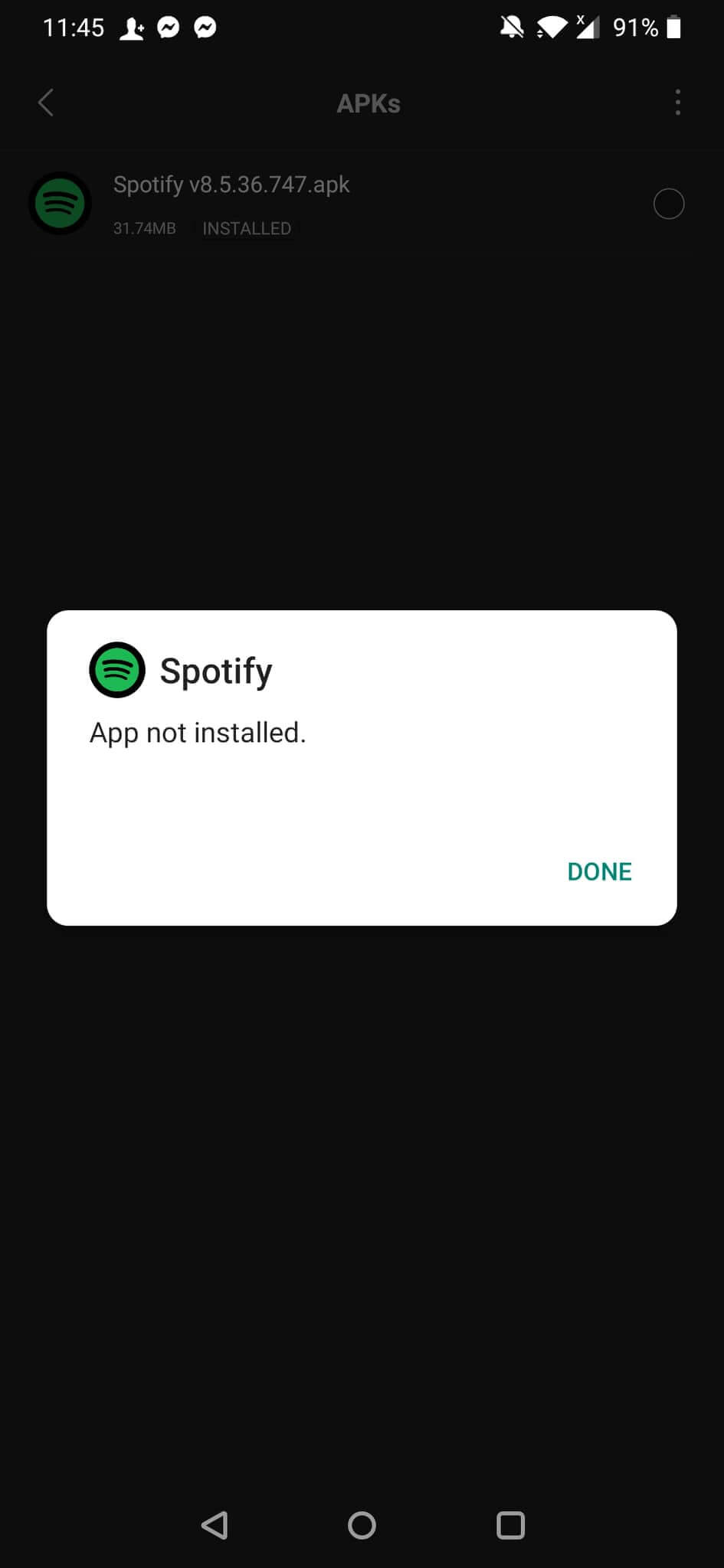 Hacked Spotify Account Apk